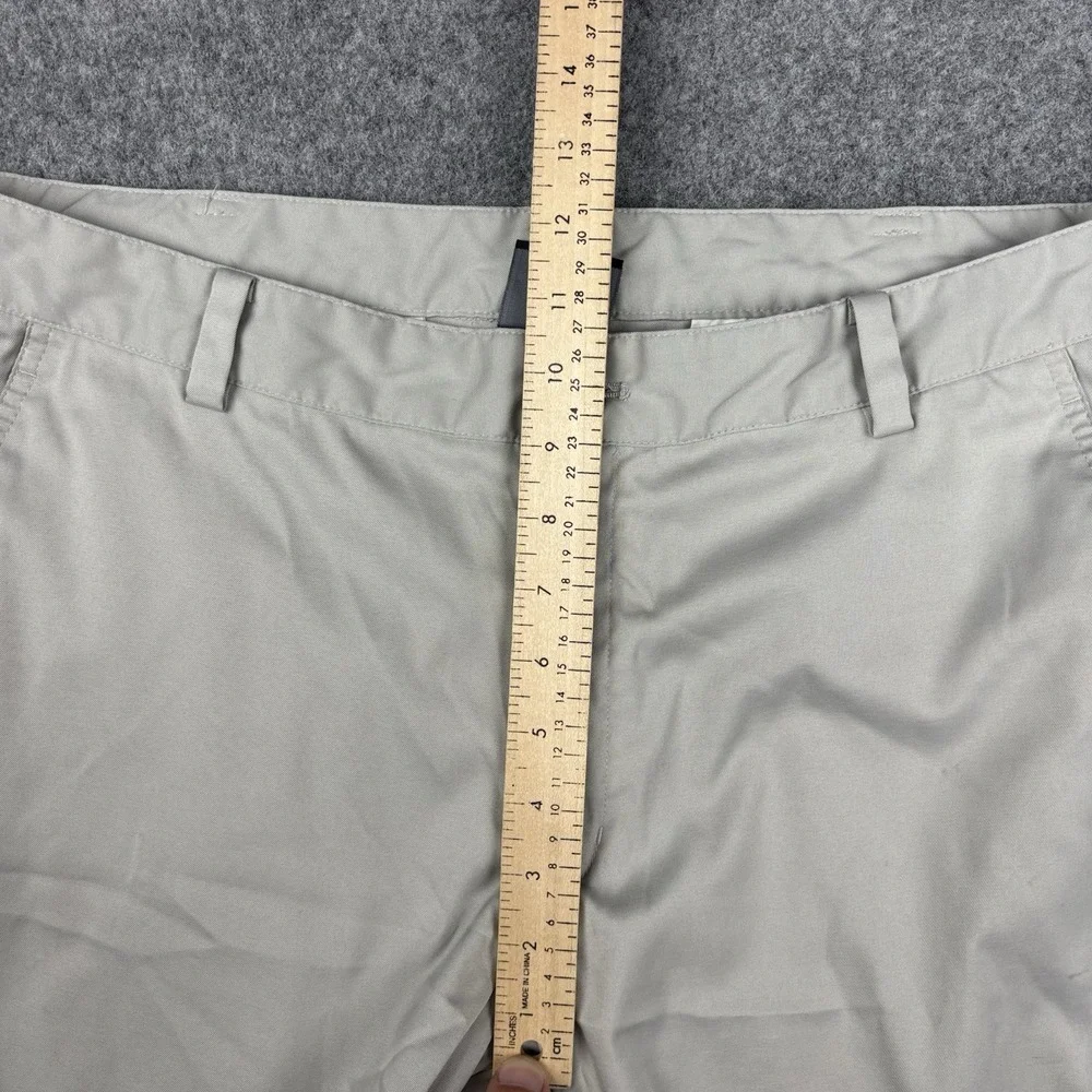 Nike Dri-Fit Golf Pants Mens 36x32 Beige Khaki Performance Stretch Casual‎ Light
